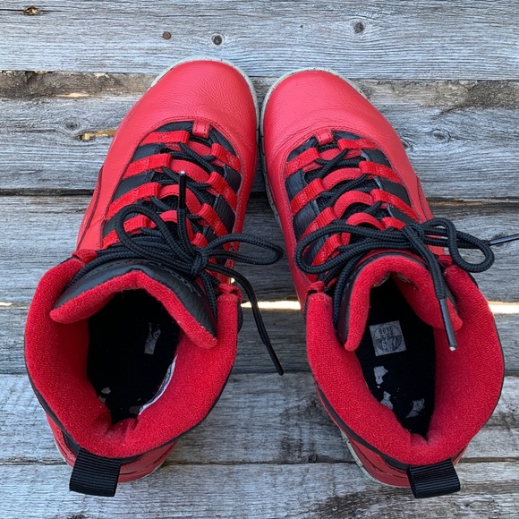 Jordan 10 Bulls Over Broadway 6.5Y - Picture 8 of 13